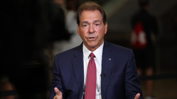 Nick Saban at 2022 SEC Media Days